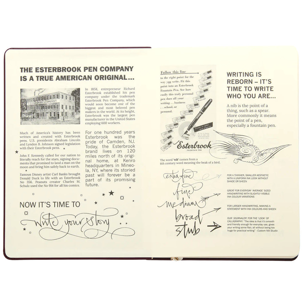 Esterbrook 'Write Your Story' Journal - Teal